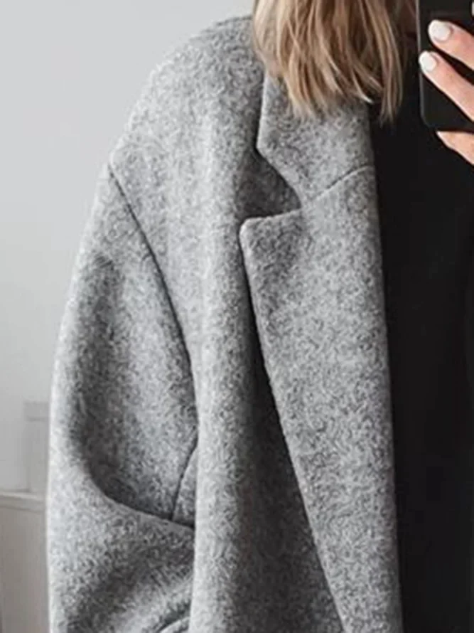 Women's Modern Fashion Oversized Warm Long Coat