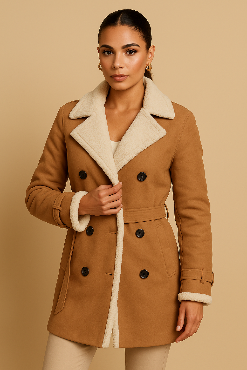 Sabella | Luxe Fur Long Coat