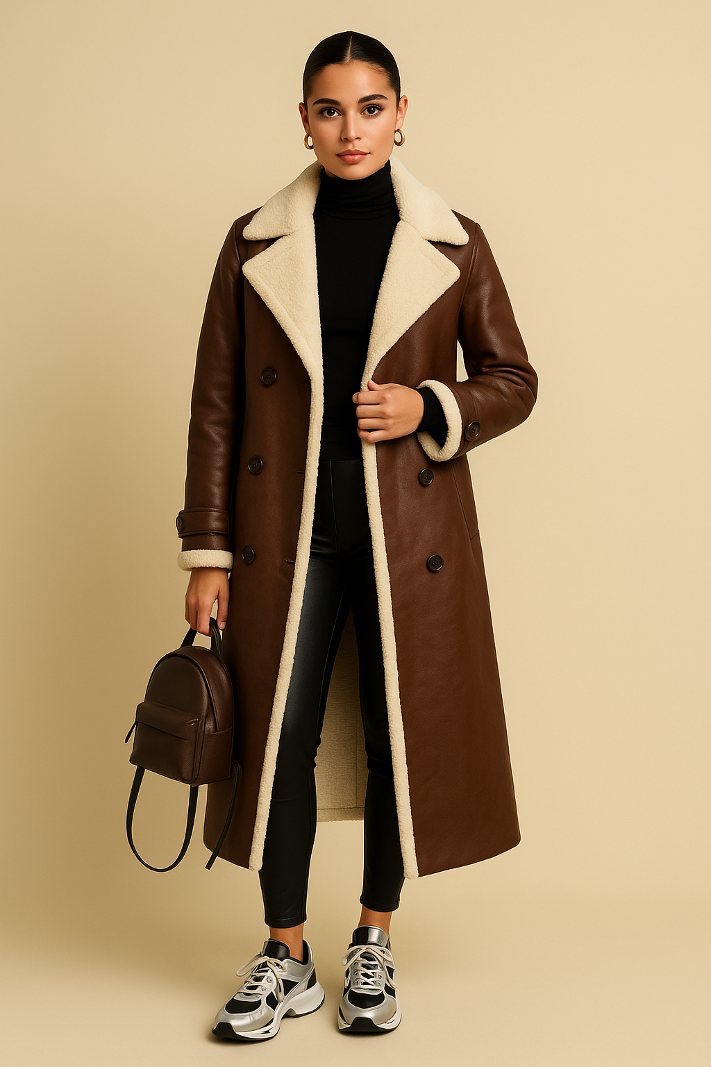 Sabella | Luxe Fur Long Coat