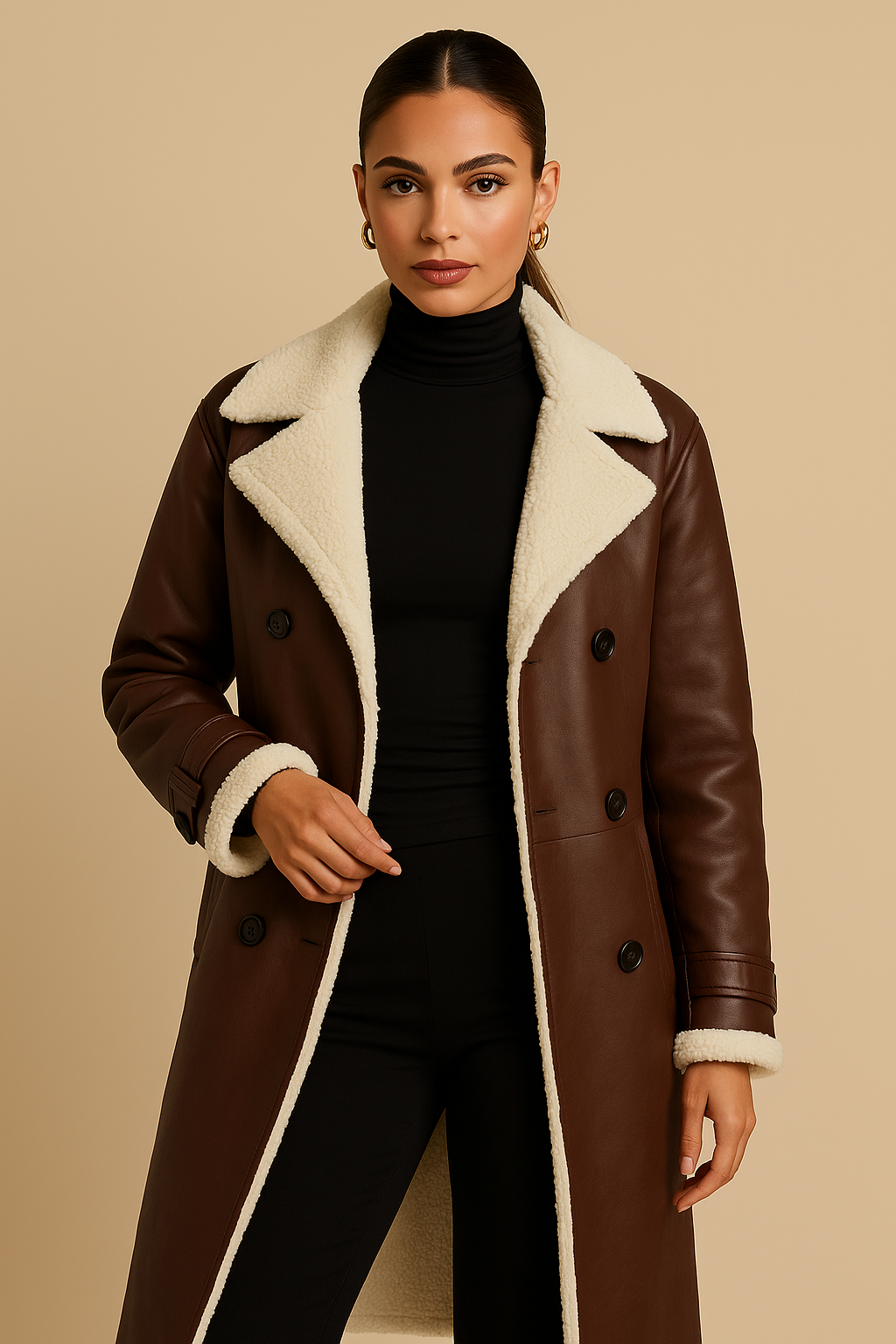 Sabella | Luxe Fur Long Coat