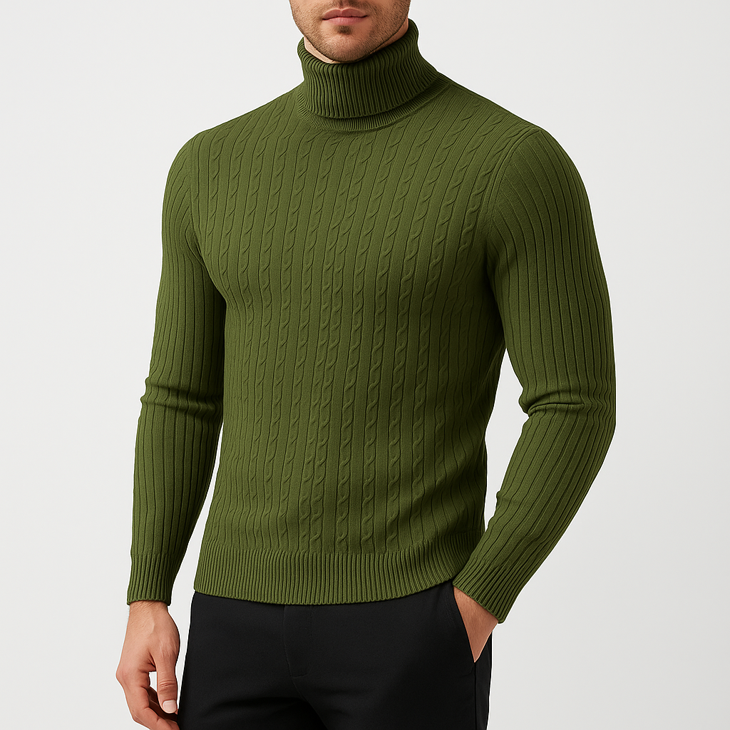 Smith | Wool Blend Turtleneck