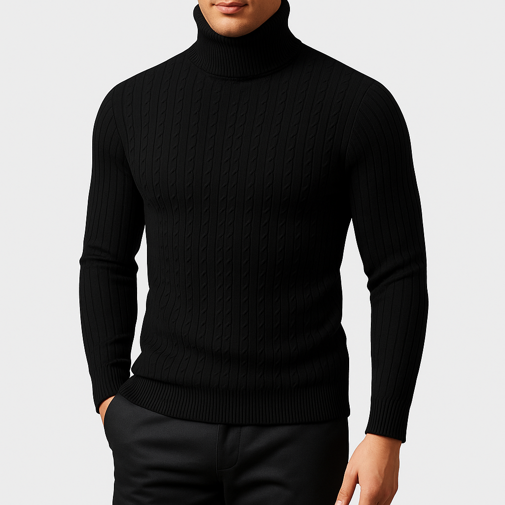 Smith | Wool Blend Turtleneck