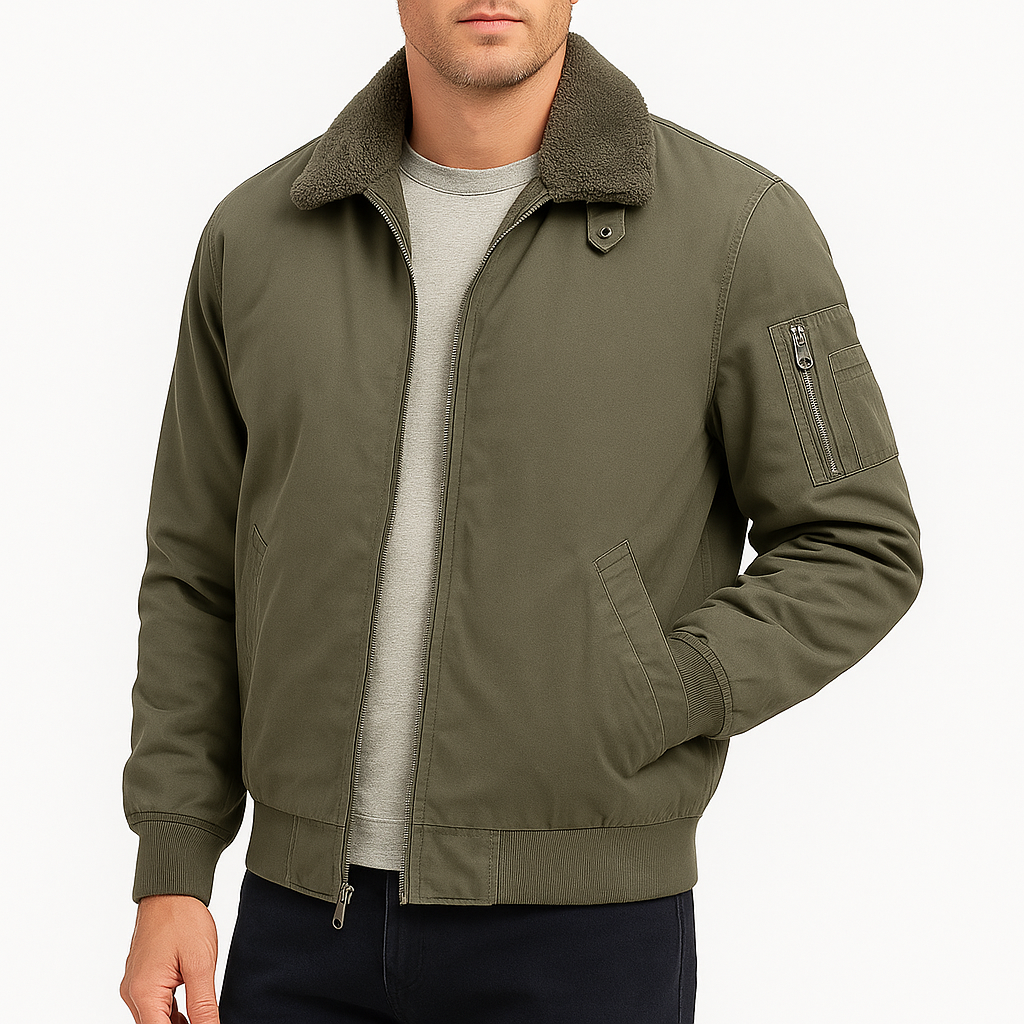 Smith | Cotton Blend Casual Jacket