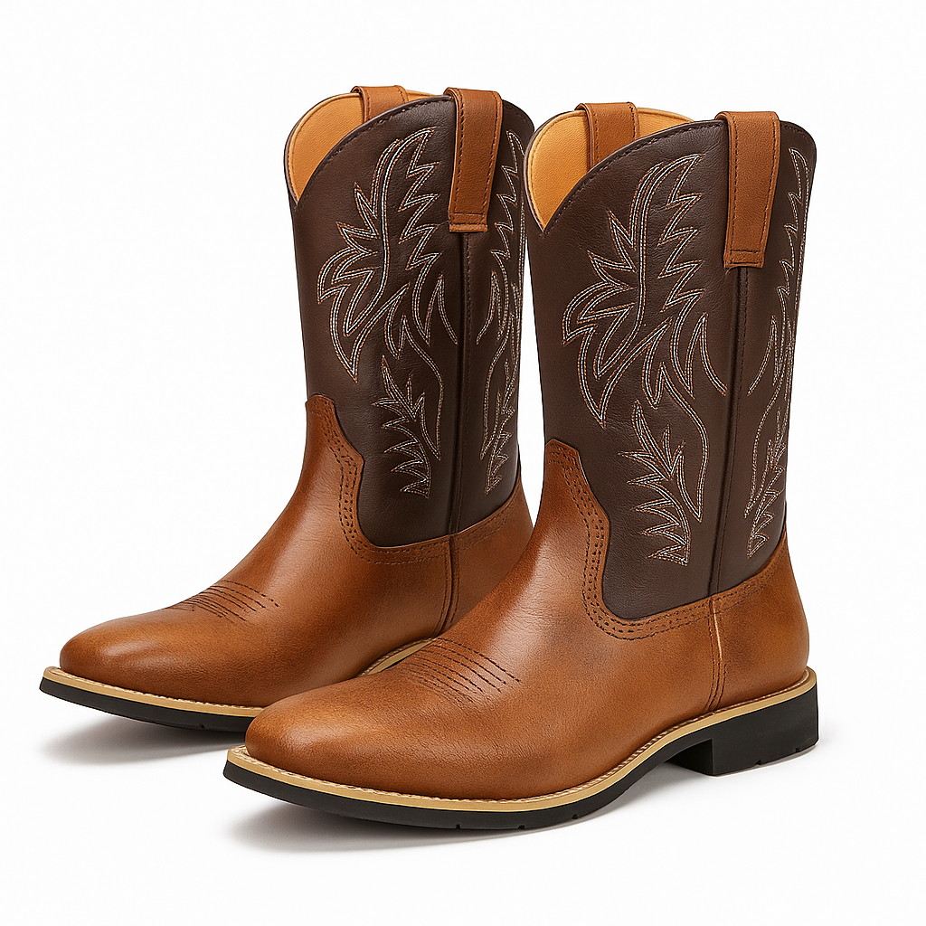Smith | Leather Cowboy Boots