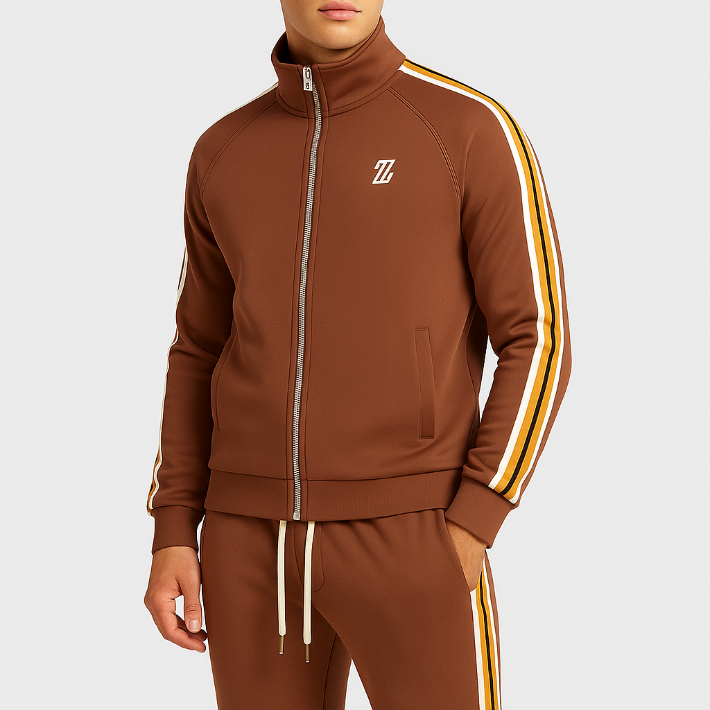 Smith | Breathable Striped Tracksuit