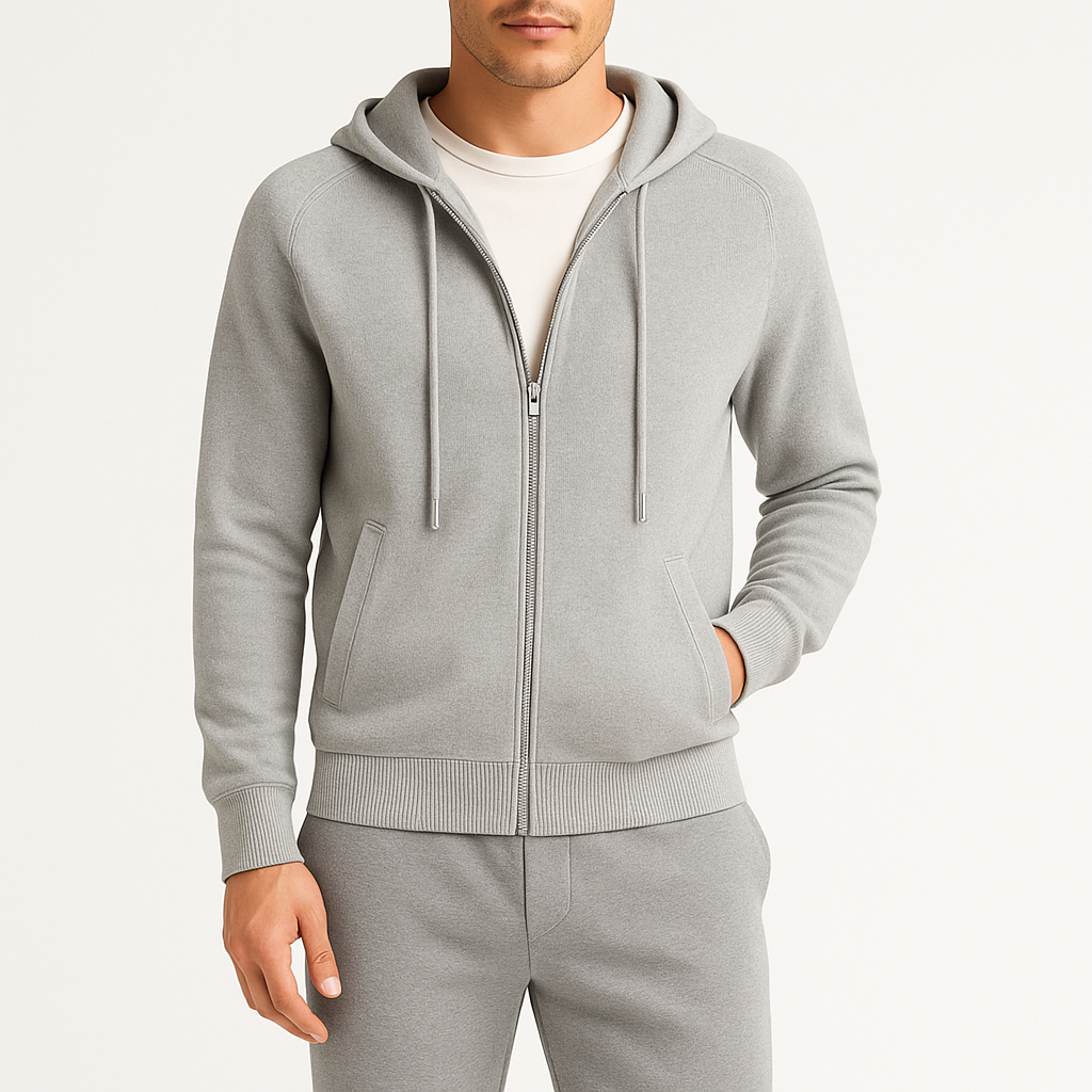 Smith | Wool Zip Loungewear Set