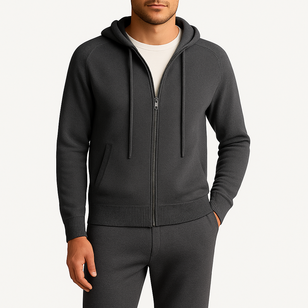 Smith | Wool Zip Loungewear Set