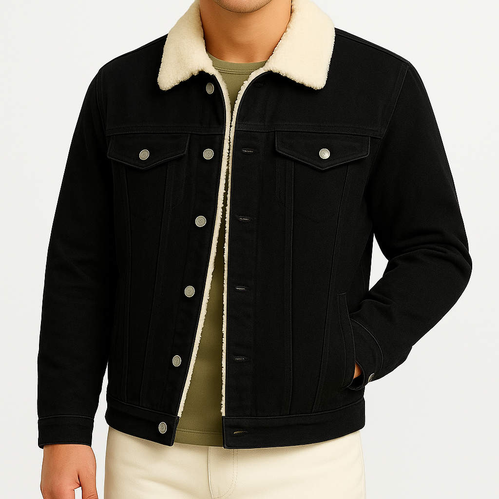 Smith | Fleece Denim Jacket