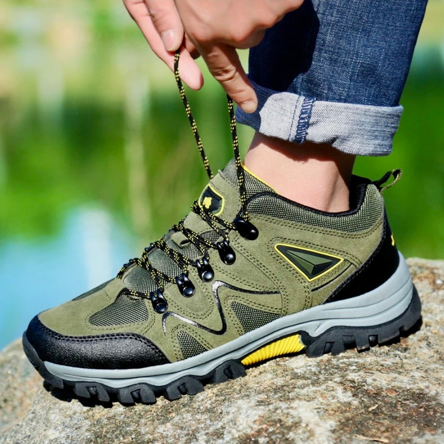 Stylish Adjustable Lace Hiking Boots for Men