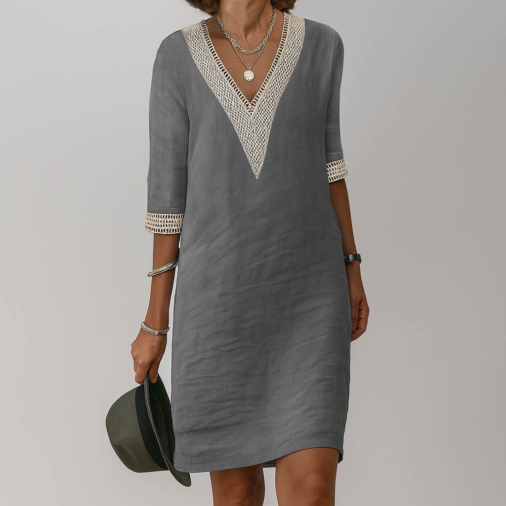 Classic Versatile Flattering Soft Drape Summer Dress for Women