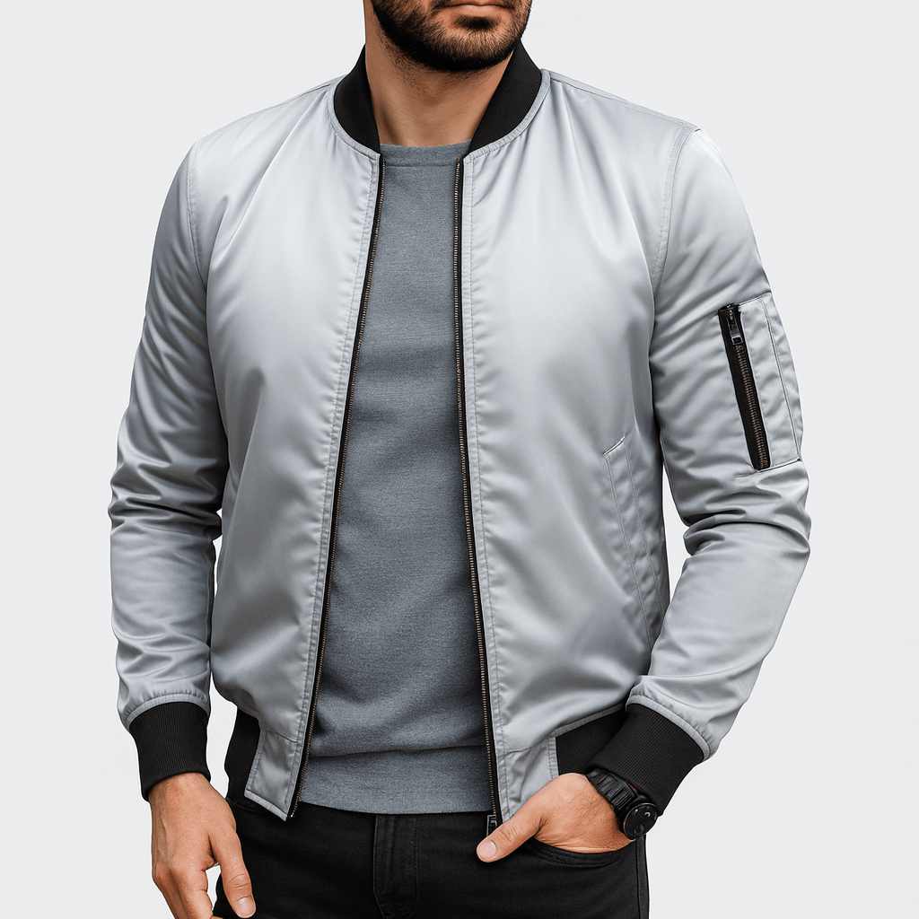 Smith | Zip-Pocket Bomber Jacket
