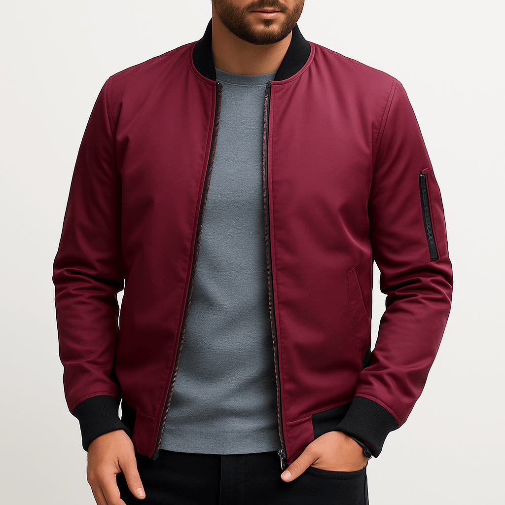 Smith | Zip-Pocket Bomber Jacket