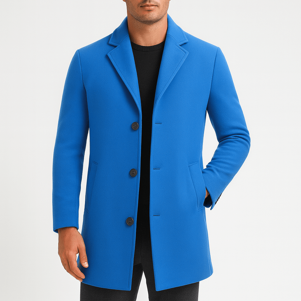 Smith | Button-Front Winter Trench Coat
