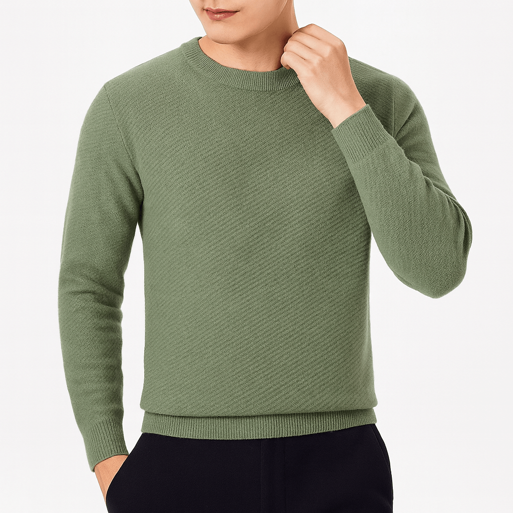 Smith | Ribbed Crew Neck Jumper
