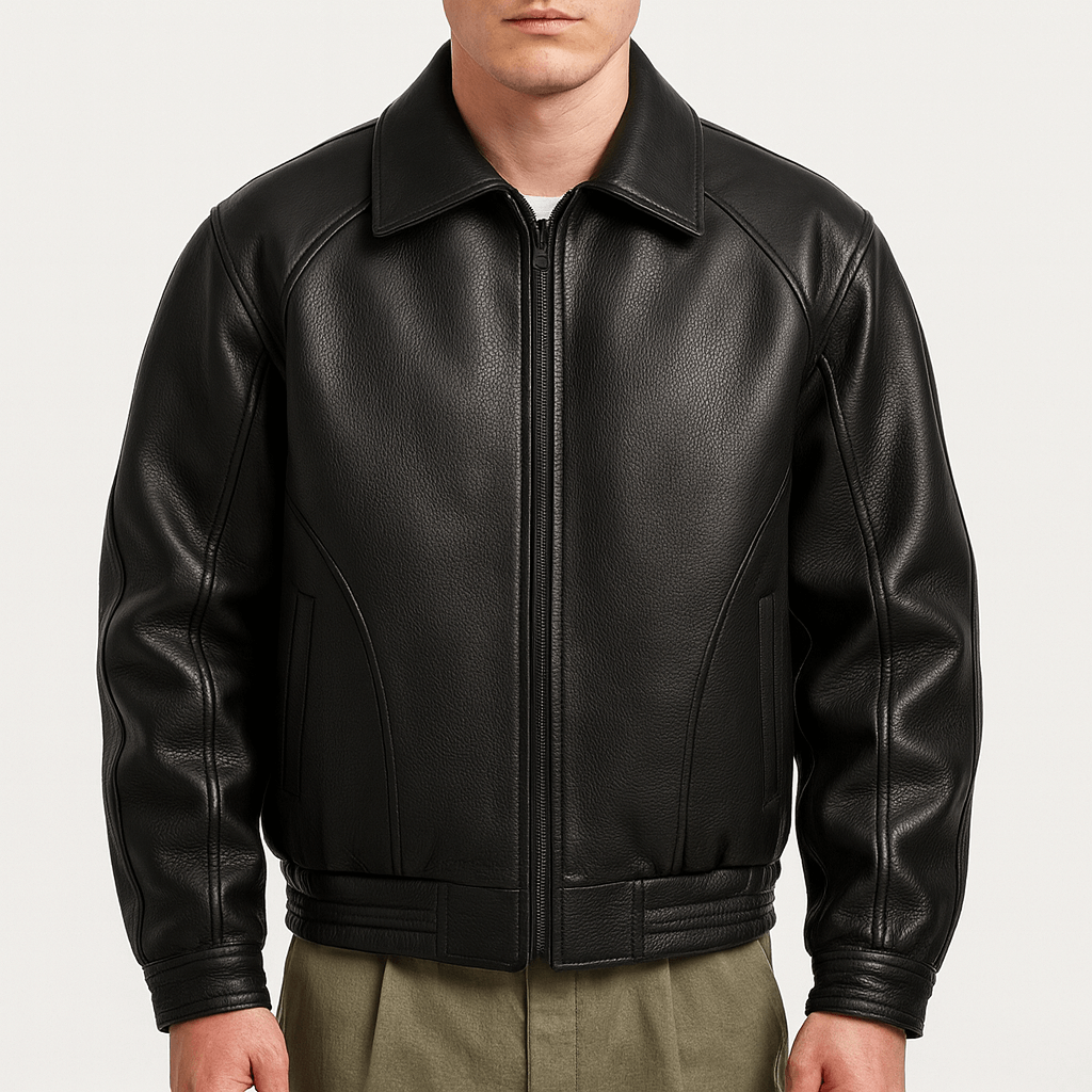 SMITH | Casual Leather Jacket