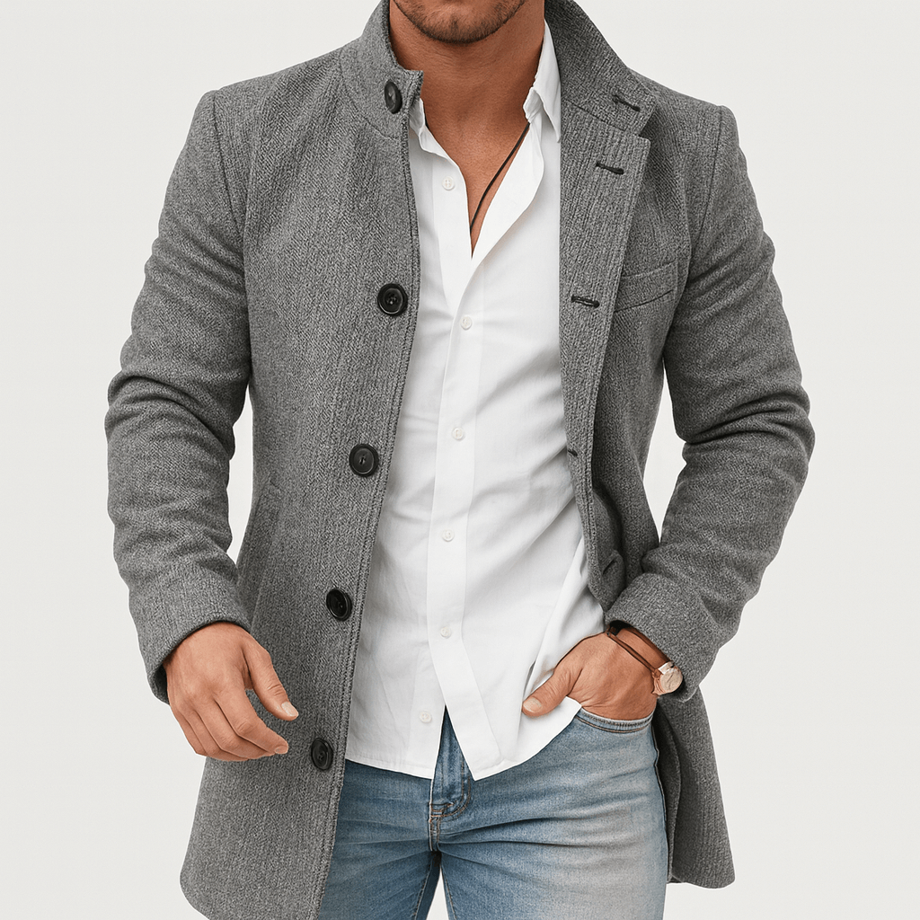 SMITH | Slim Fit Trench Coat