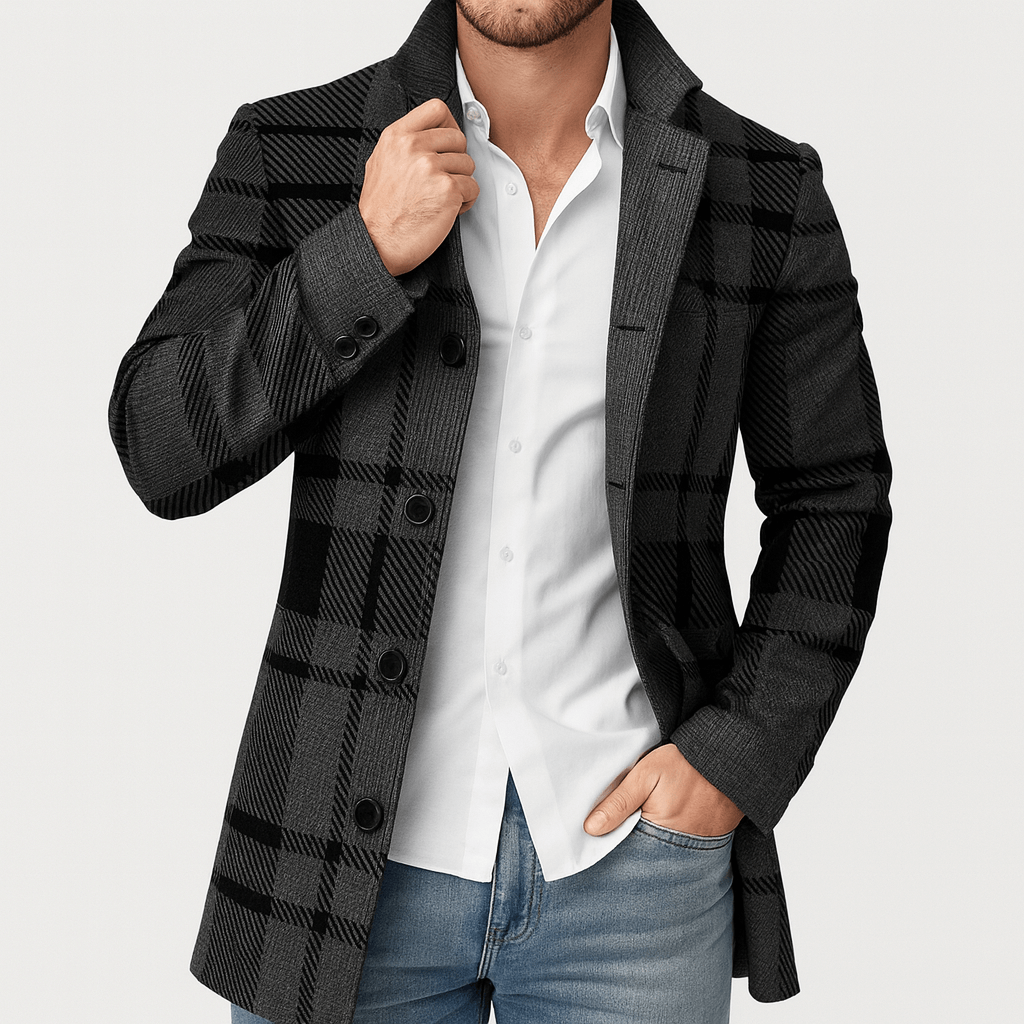 SMITH | Slim Fit Trench Coat