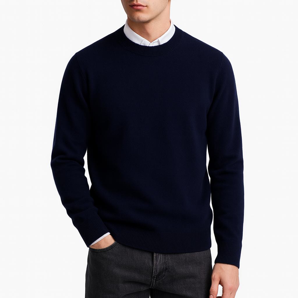 Smith | Crew Neck Knit Sweater