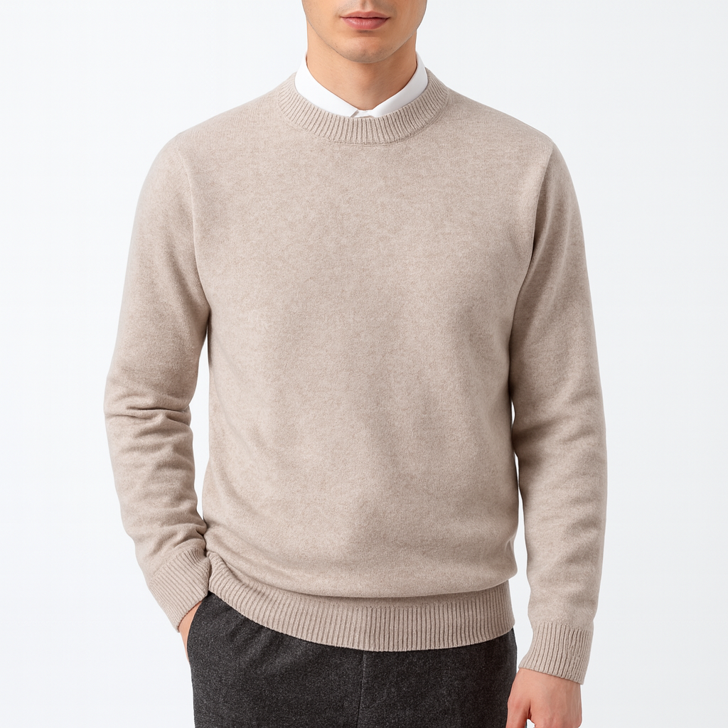 Smith | Crew Neck Knit Sweater