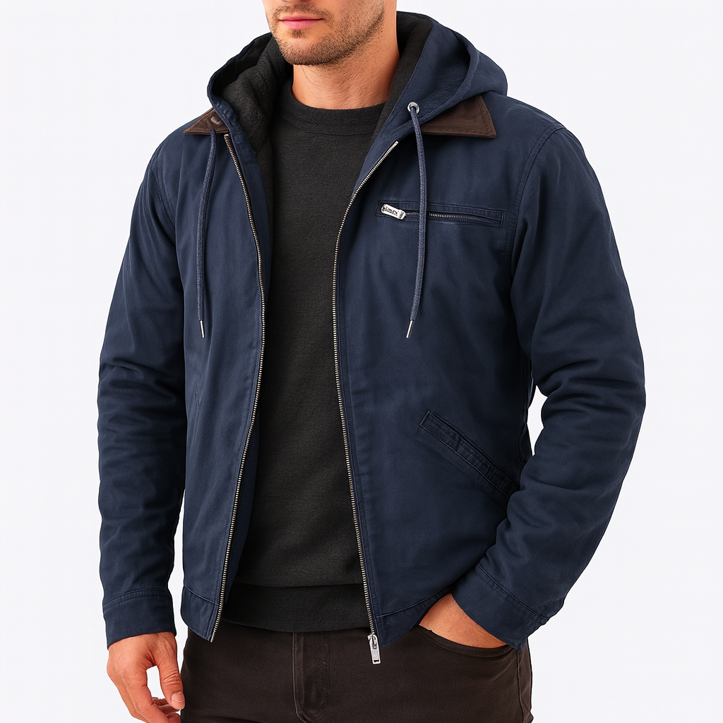 Smith | Thick Hooded Winter Jacket