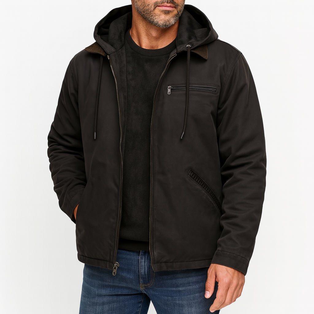 Smith | Thick Hooded Winter Jacket