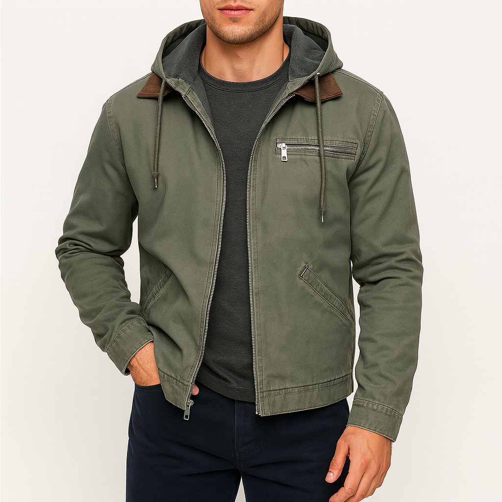 Smith | Thick Hooded Winter Jacket