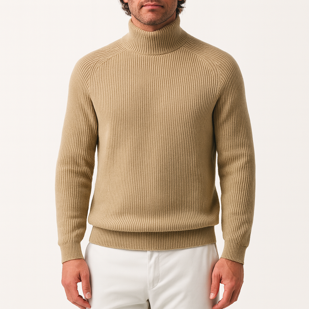 Smith | Chunky Knit Turtleneck Sweater