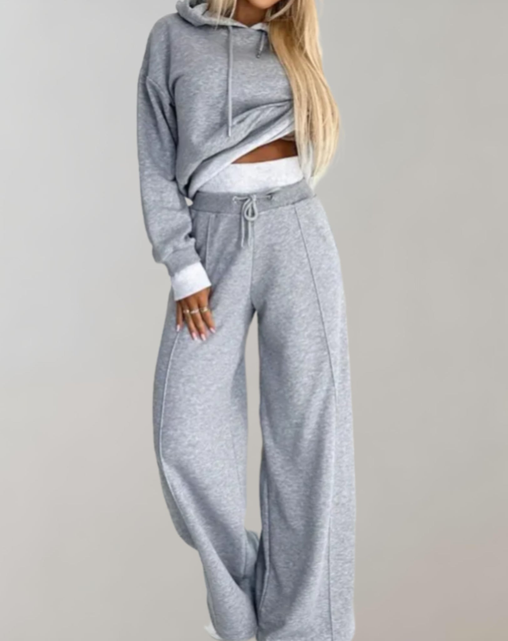Women’s Casual Hoodie Tracksuit Set Relaxed Everyday Fit