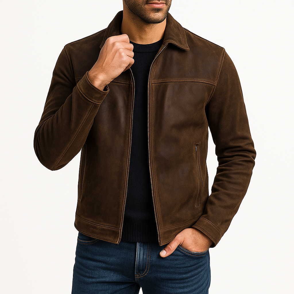 Smith | Classic Zip Leather Jacket