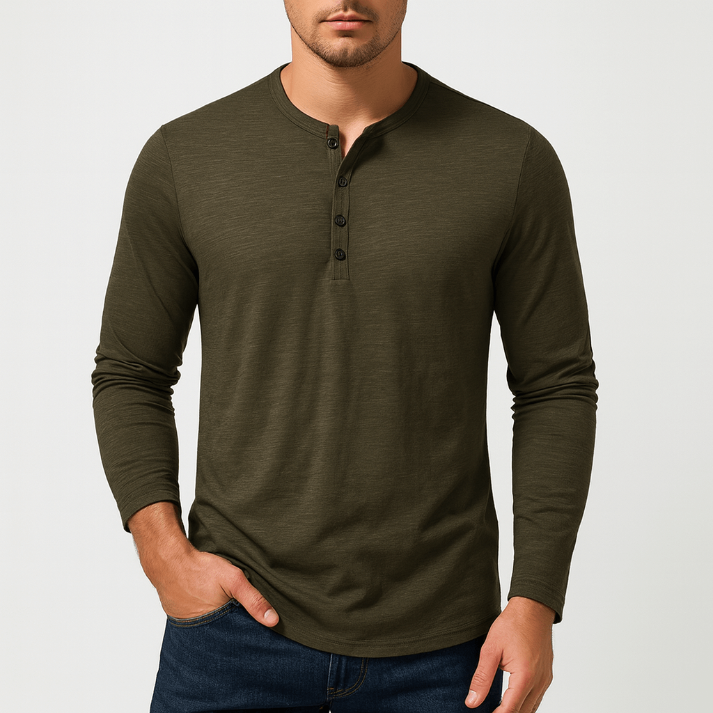 Smith | Henley Long Sleeve Shirt