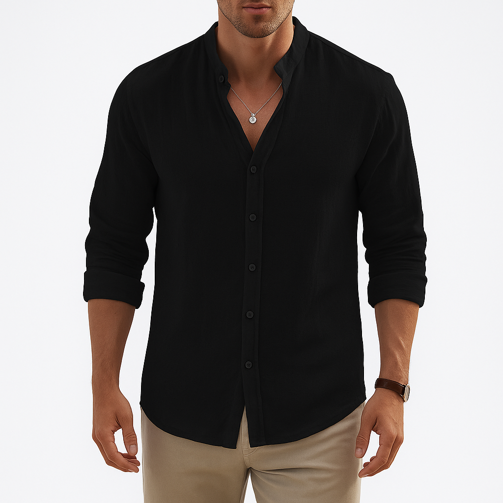 Smith | Linen Button Shirt