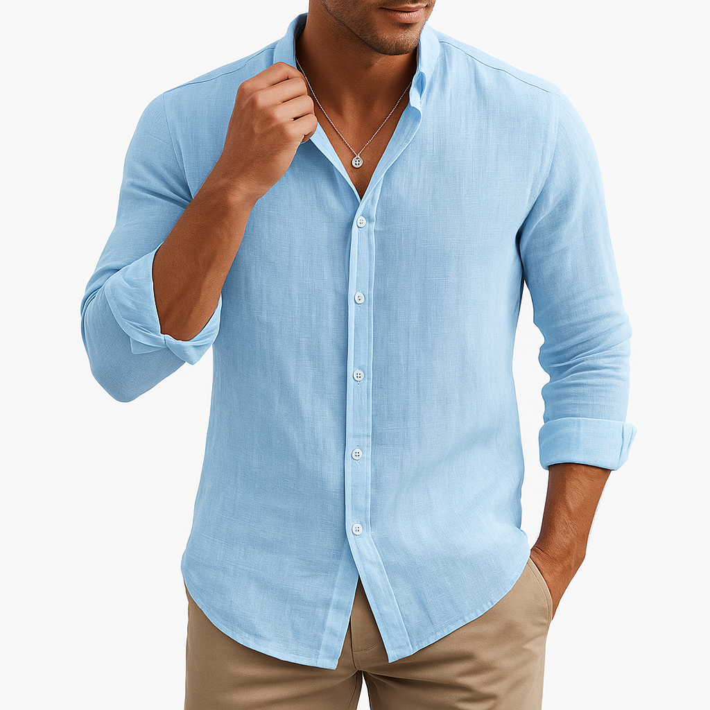 Smith | Linen Button Shirt