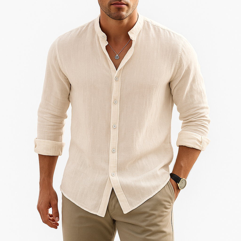 Smith | Linen Button Shirt