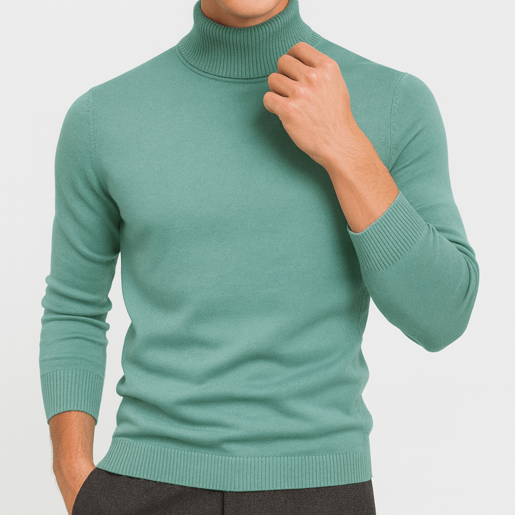 Smith | Turtleneck Knit Sweater