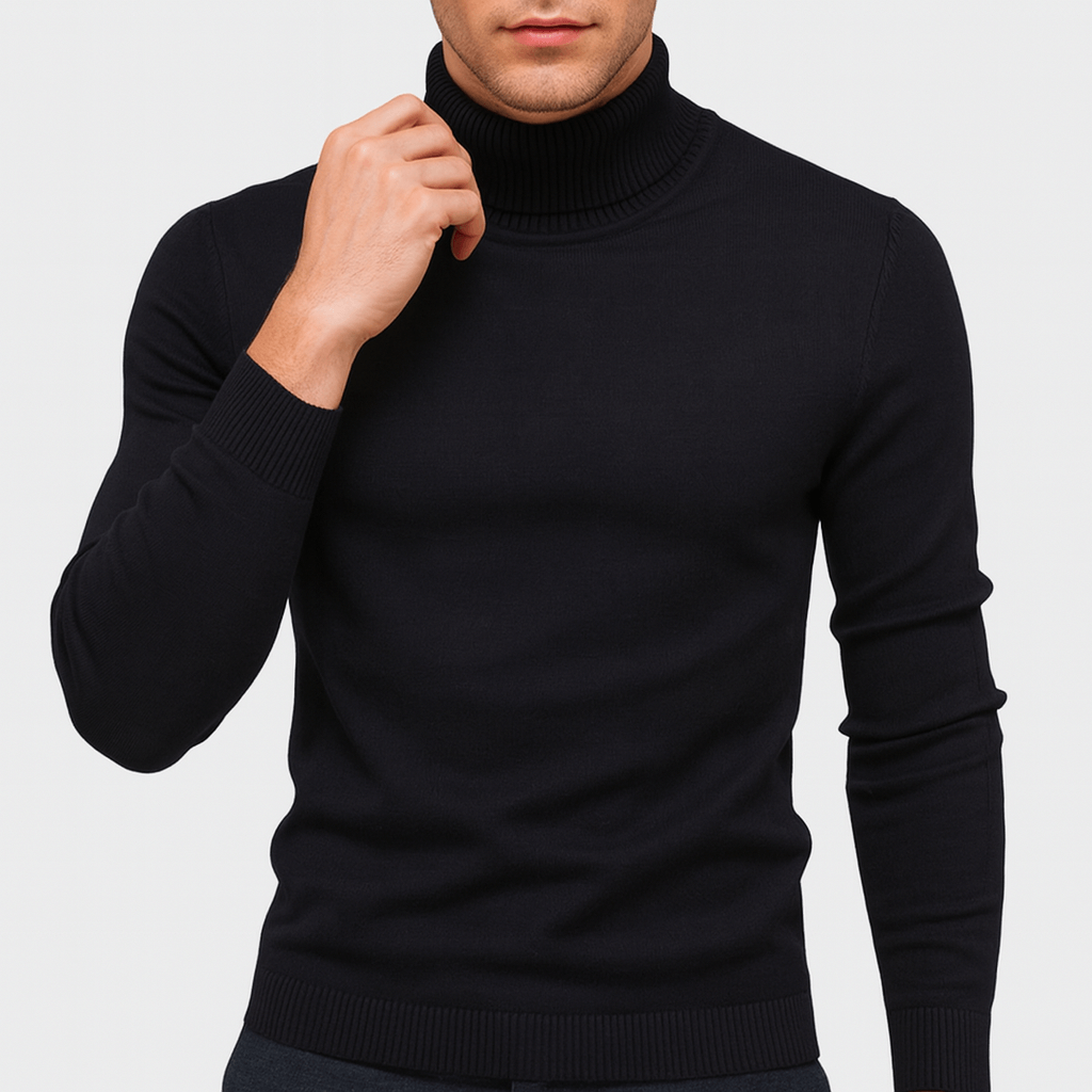 Smith | Turtleneck Knit Sweater