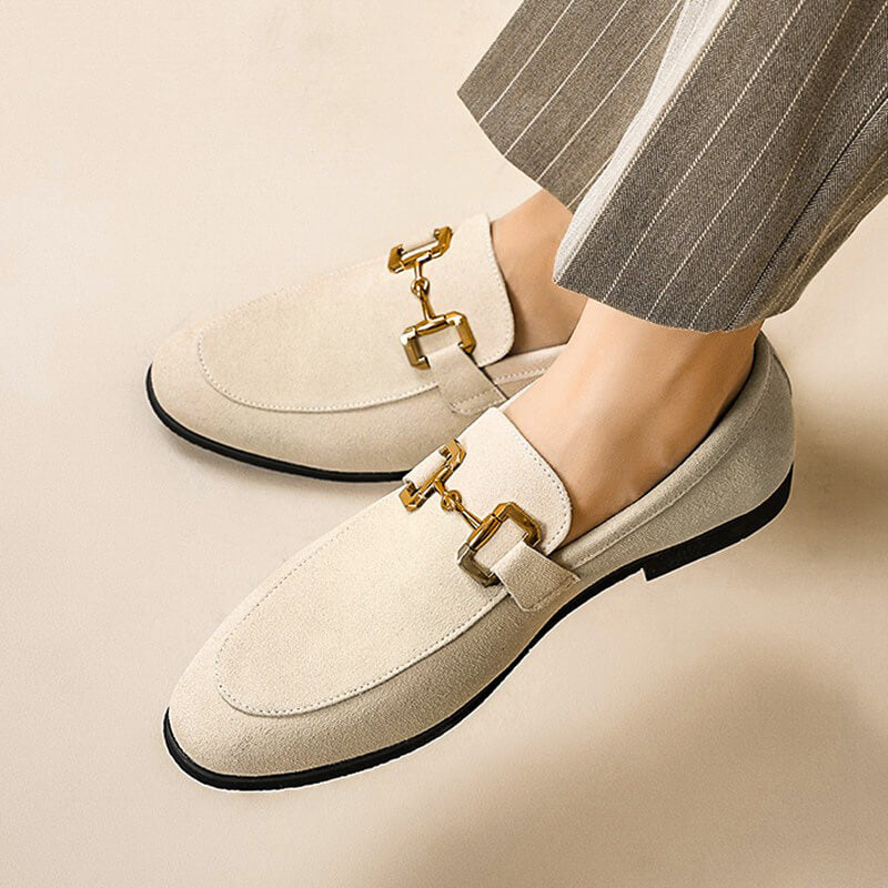 Massimo | Men’s Italian Suede Loafers