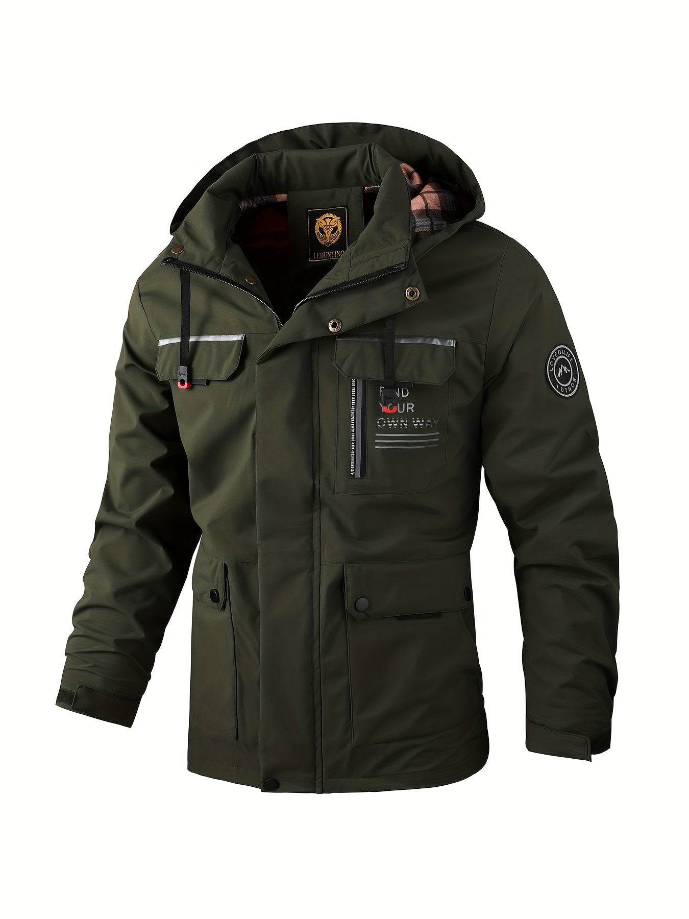 Men’s Waterproof Outdoor Insulated Protection Jacket