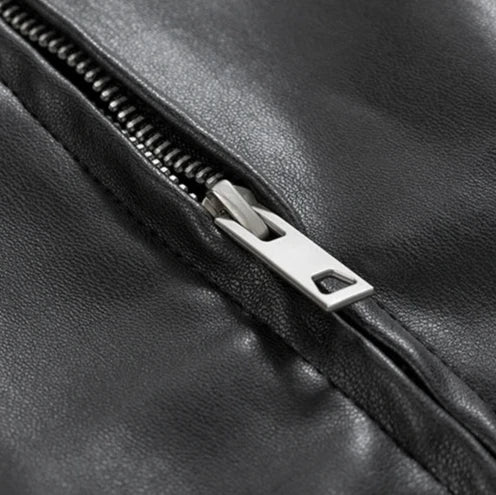 Smith | Oversized Leather Bomber Jacket