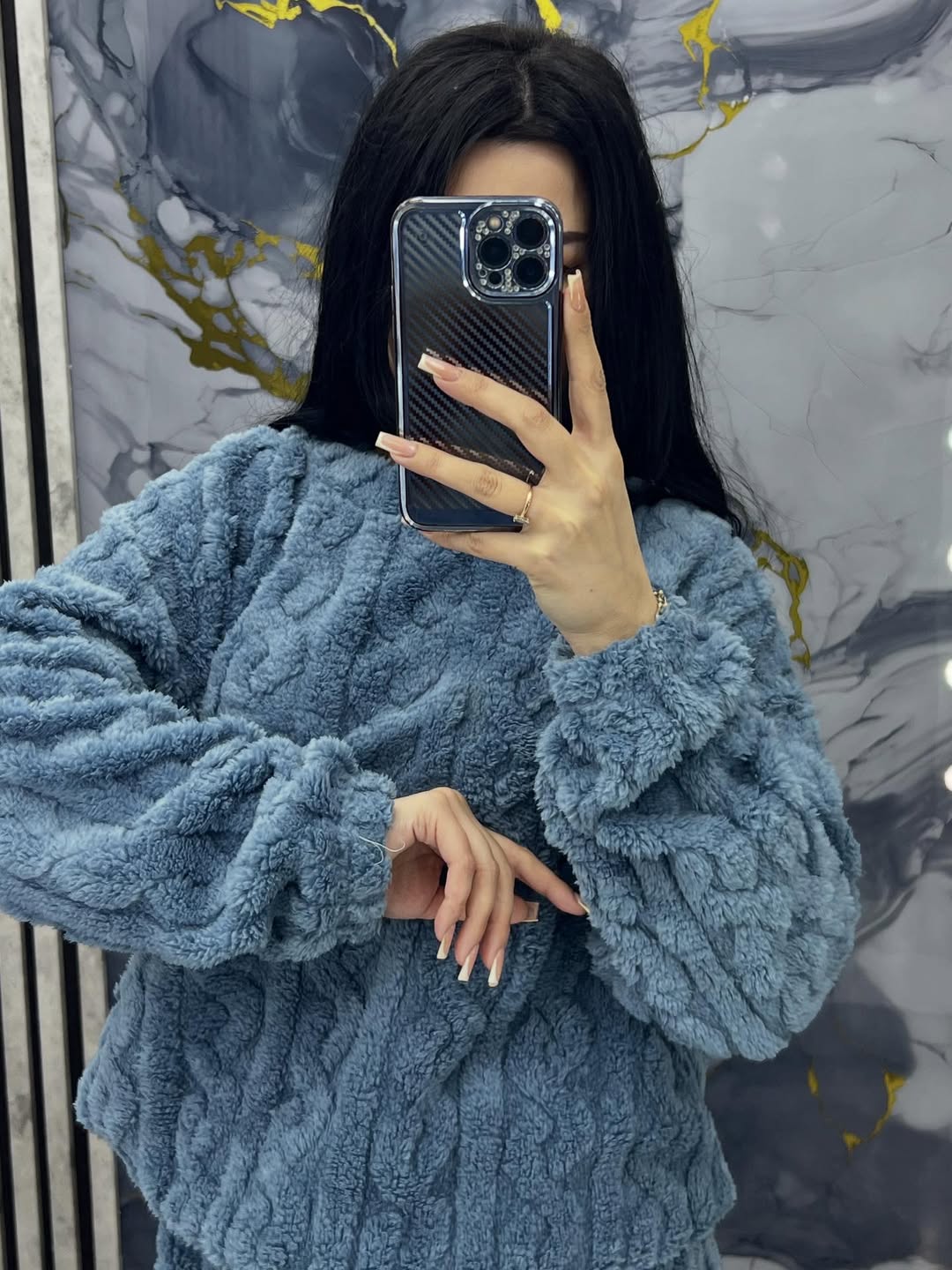 Women's Cosy Soft Fleece Lounge Set - Ideal for Chilly Evenings and Lazy Mornings