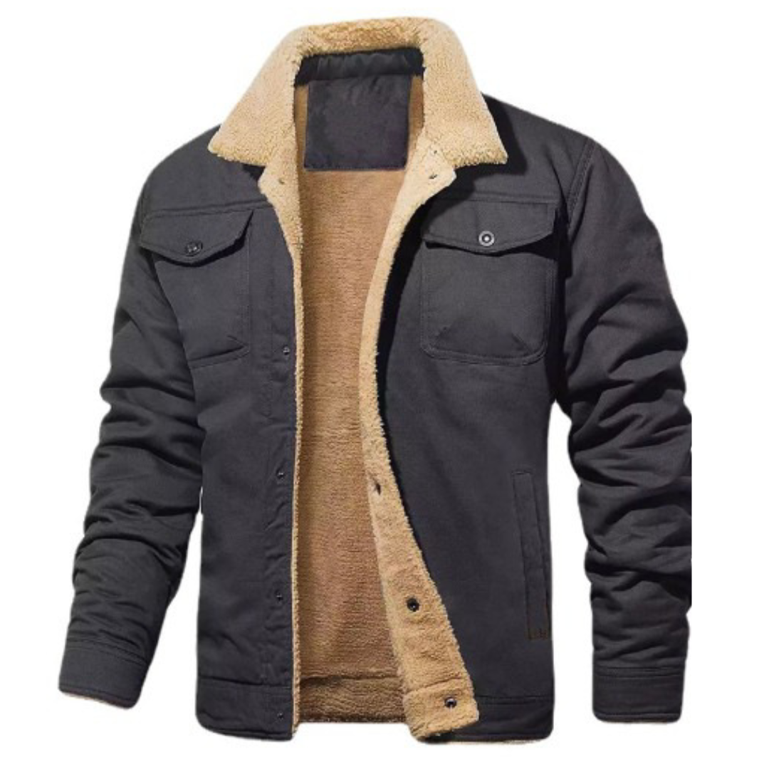 Men’s Cosy Functional Fleece Lined Winter Essential Jacket