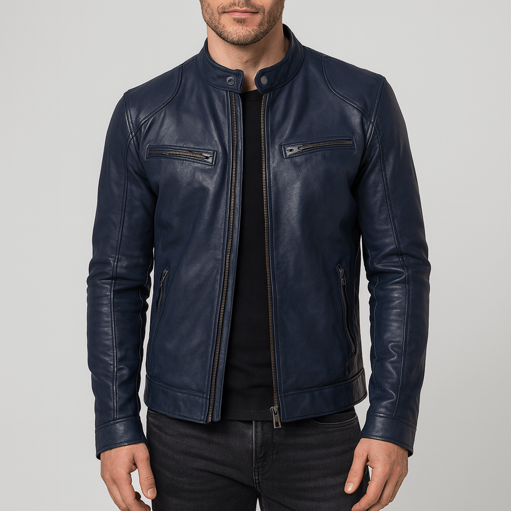 Smith | Classic Leather Zip Jacket