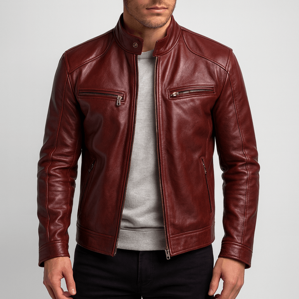 Smith | Classic Leather Zip Jacket