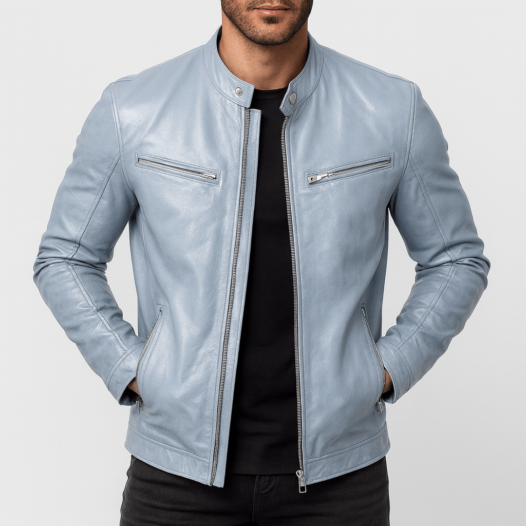 Smith | Classic Leather Zip Jacket