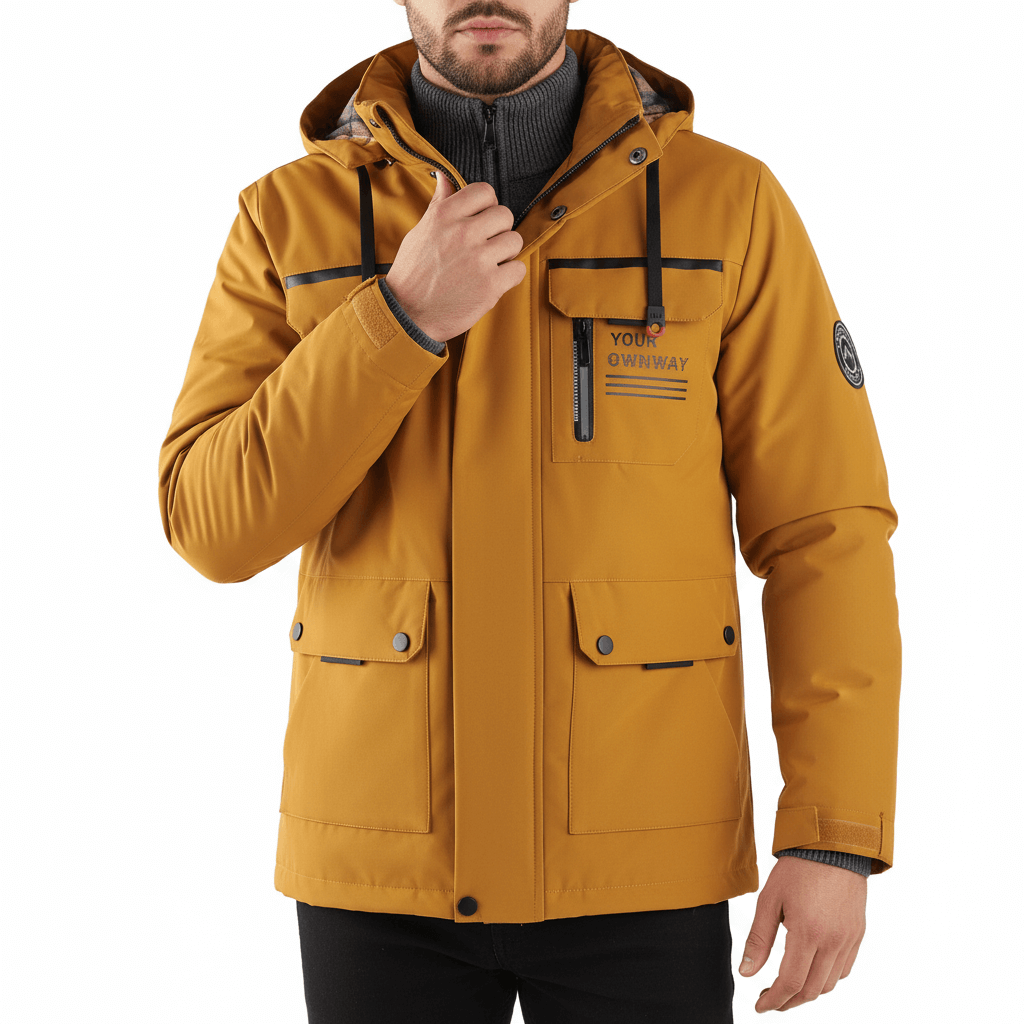 Smith | Waterproof Winter Jacket with Hood