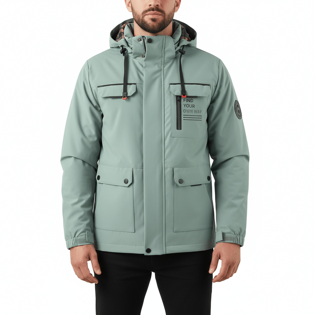 Smith | Waterproof Winter Jacket with Hood