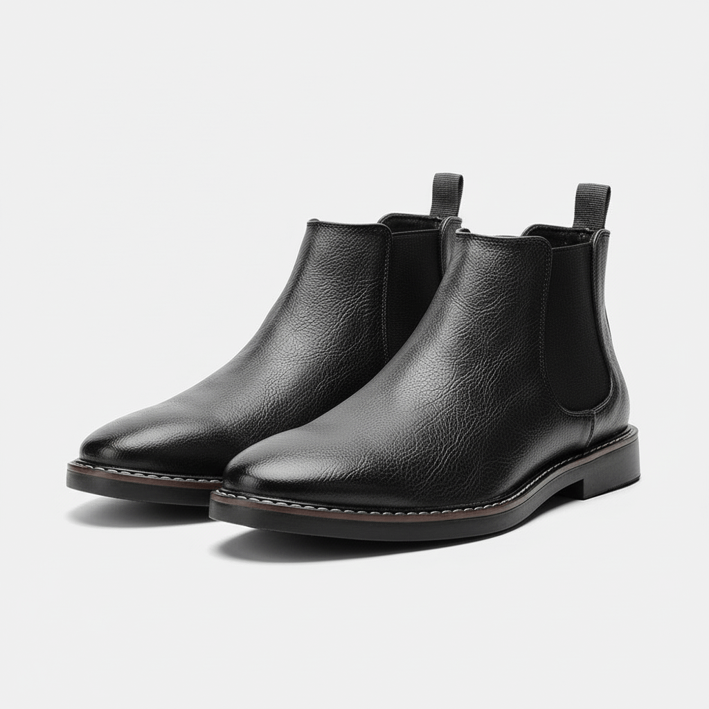 Smith | Elegant Leather Chelsea Boots