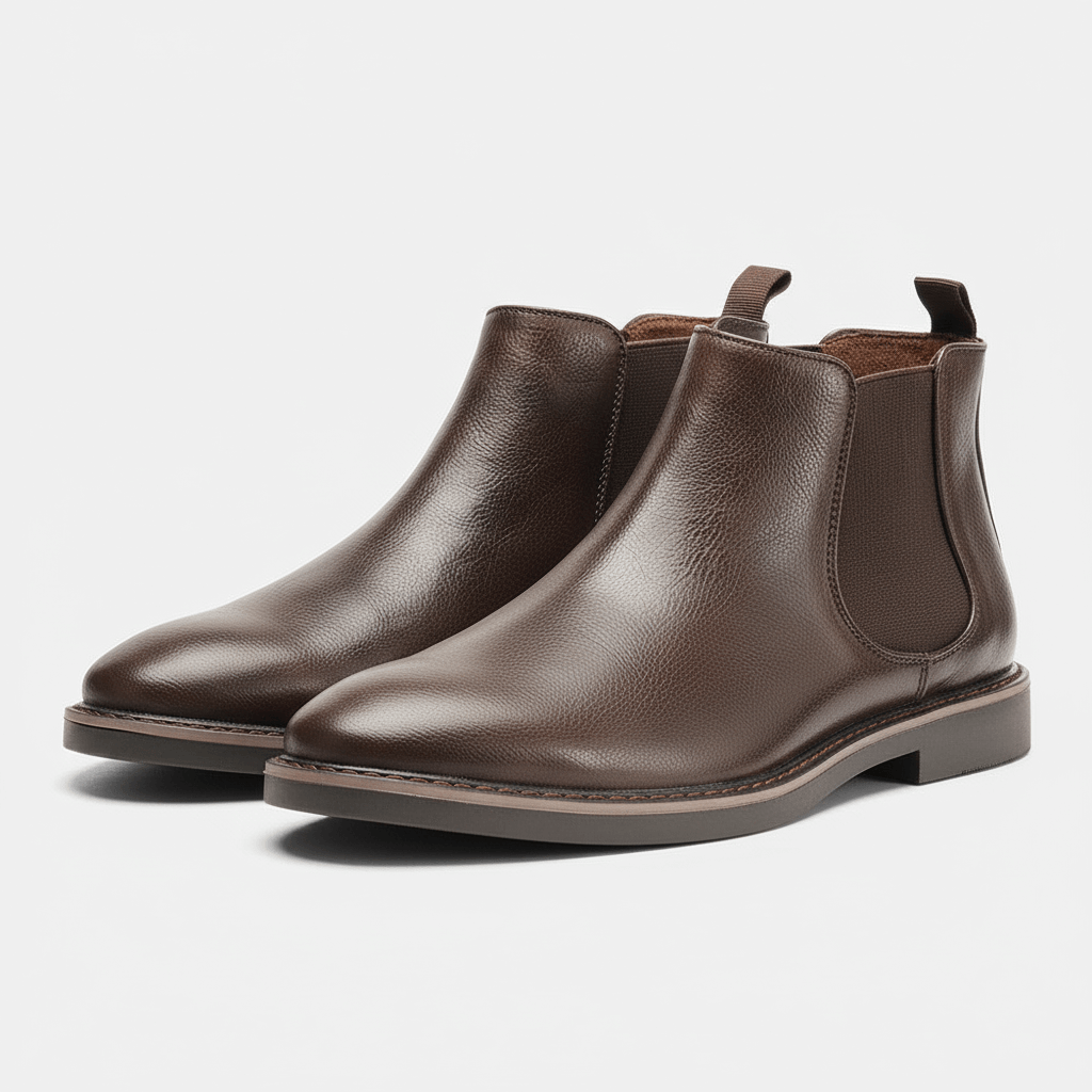 Smith | Elegant Leather Chelsea Boots