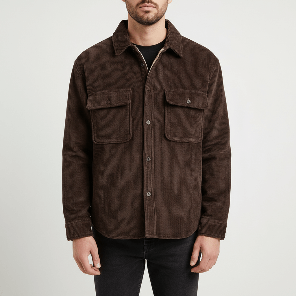 Corduroy Fleece Winter Jacket