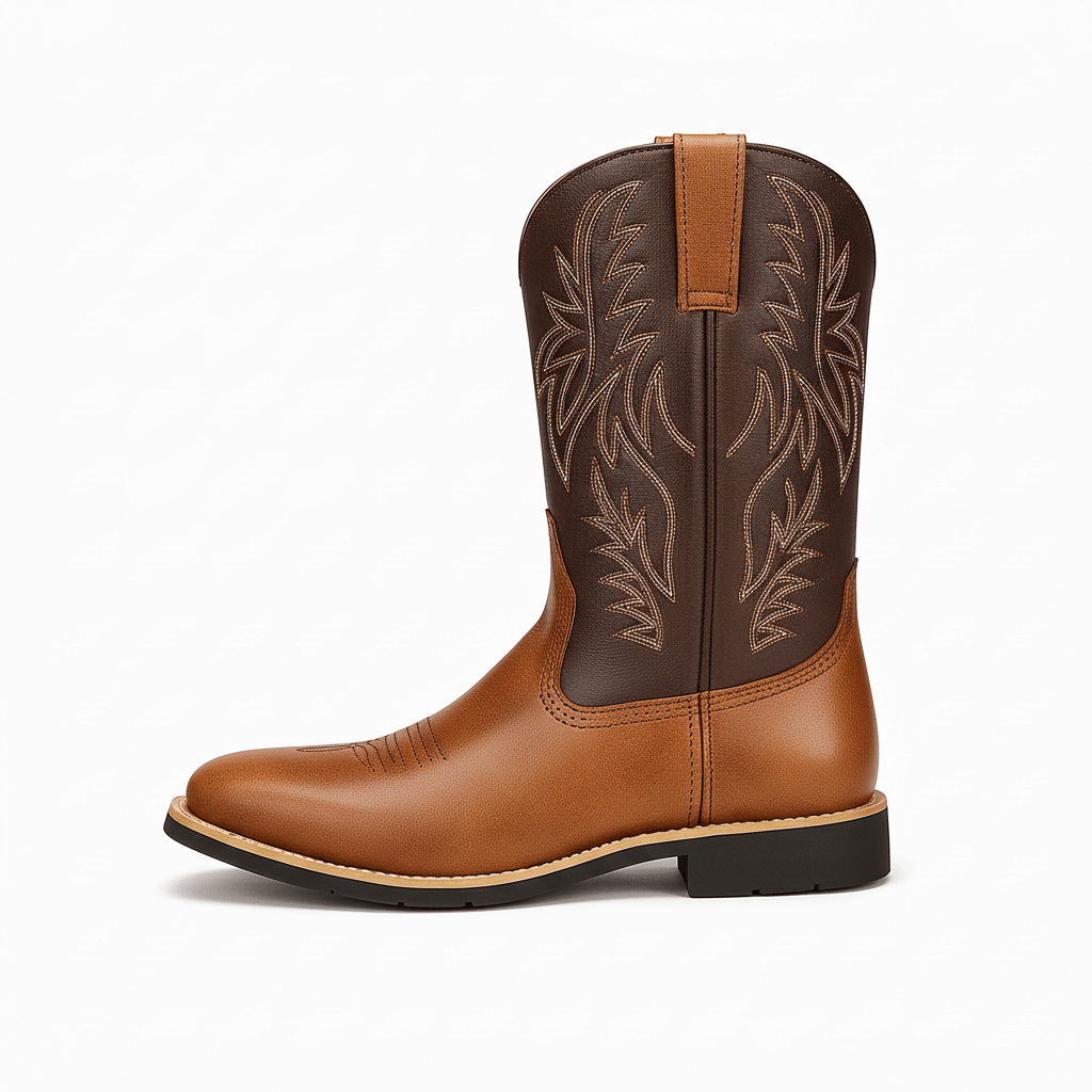Smith | Leather Cowboy Boots