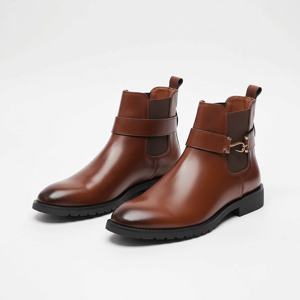 Smith | Strap Detail Chelsea Boots